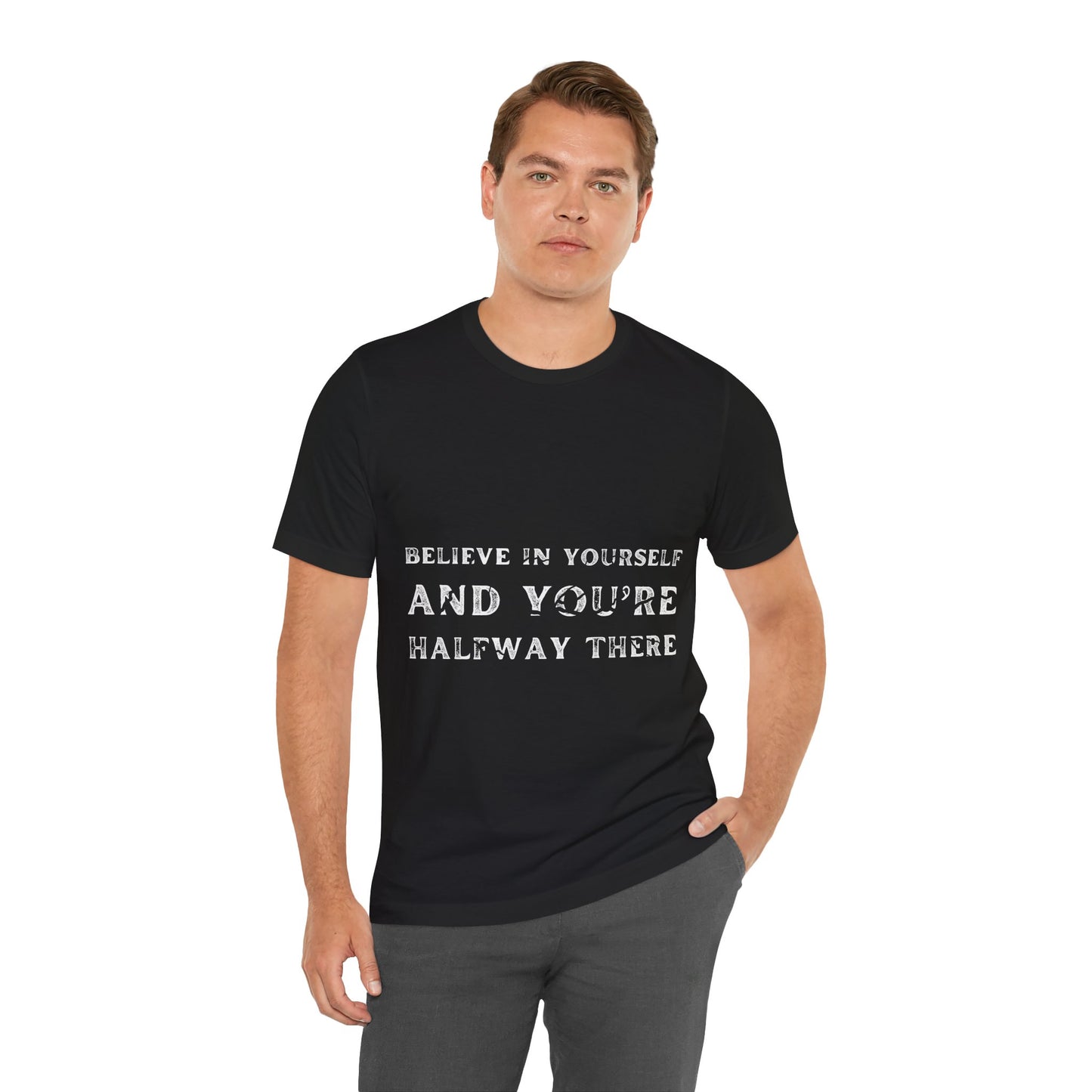 Dont Stop Believing In Yourself Quote T Shirt - UK