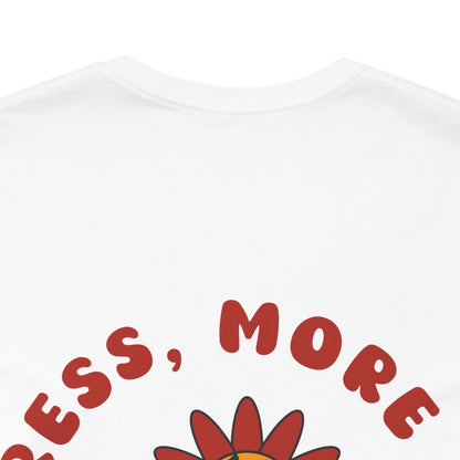 Red Flower Positive Inspirational Quotes About Life T Shirt - US