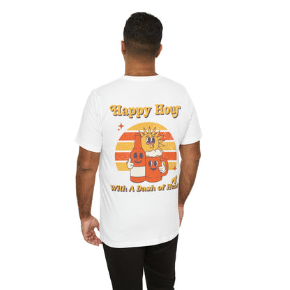 Happy Hour Glass T Shirt - UK