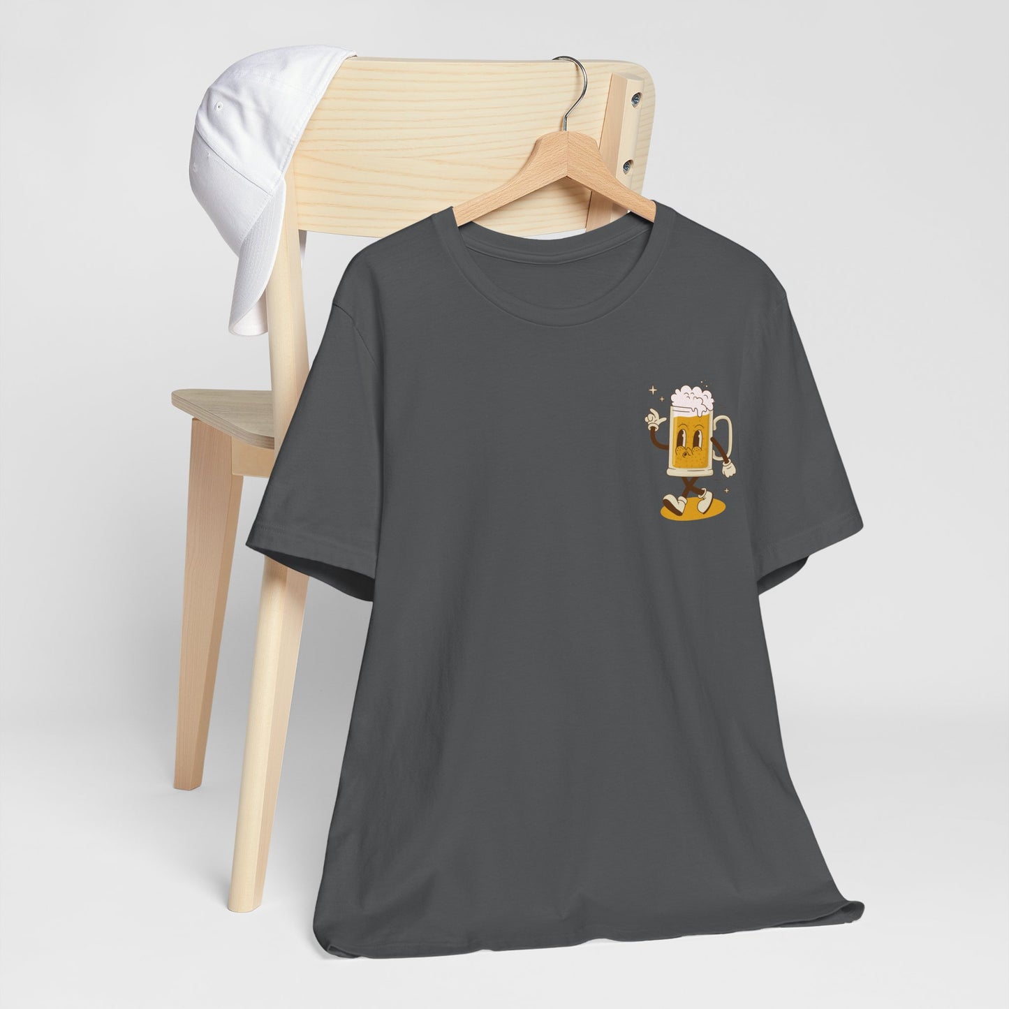 Ground Ginger Root Craft Beer Glass Alcohol Beverage T Shirt - US