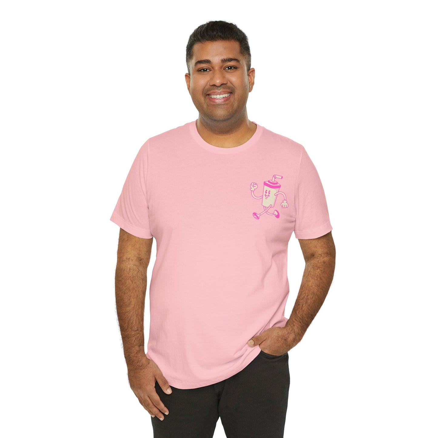 Retro Pink Lemonade Party Club Soda Machine Drink T Shirt - US