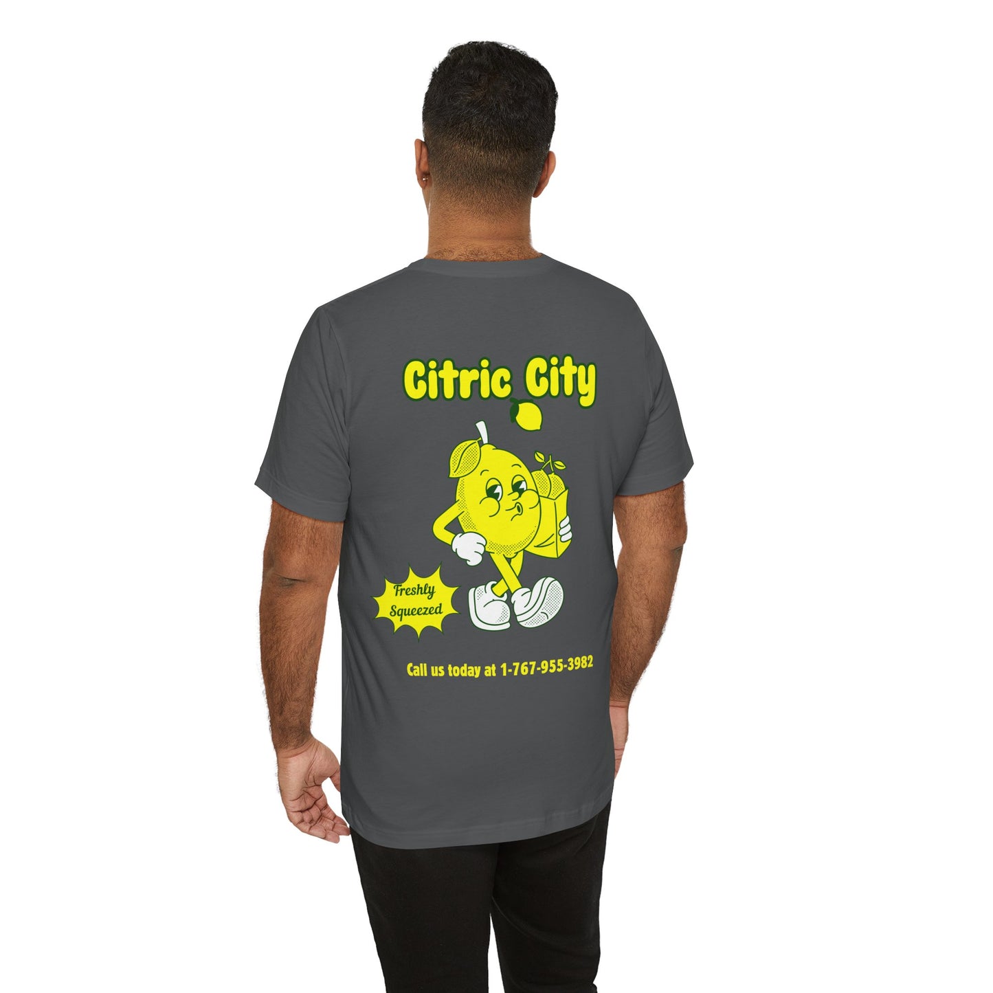 Citric Fruit Retro T Shirt - UK