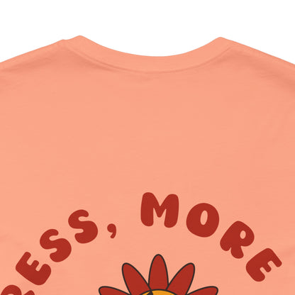 Red Flower Positive Inspirational Quotes About Life T Shirt - UK