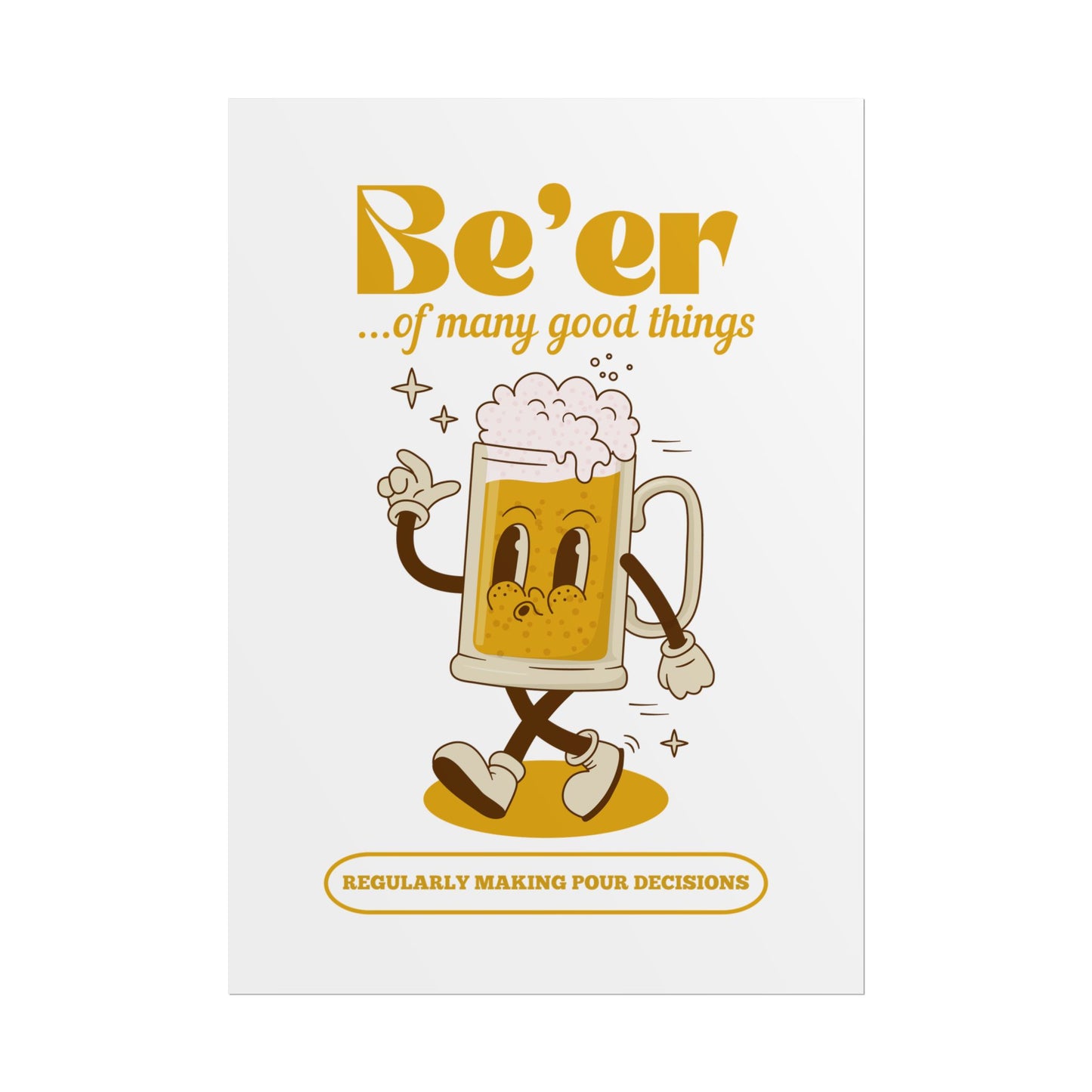 Ground Ginger Root Craft Beer Glass Alcohol Beverage Poster