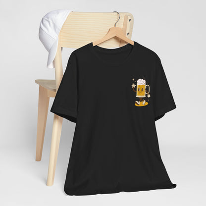 Ground Ginger Root Craft Beer Glass Alcohol Beverage T Shirt - UK