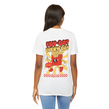 Chicken Nuggets Chips Club Soda Machine Drink T Shirt - UK