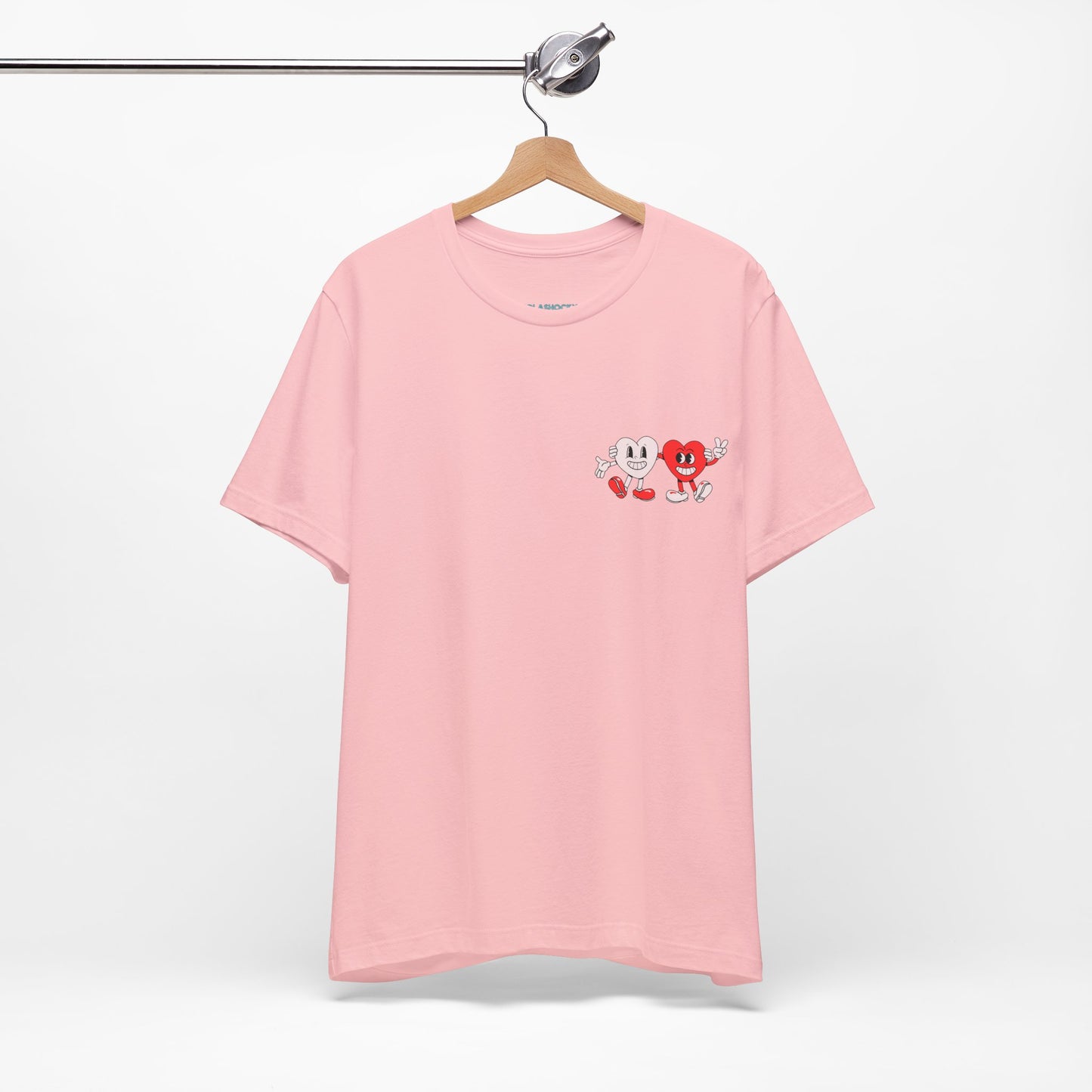 Oh So True Love Heart Rate Retro T Shirt - US