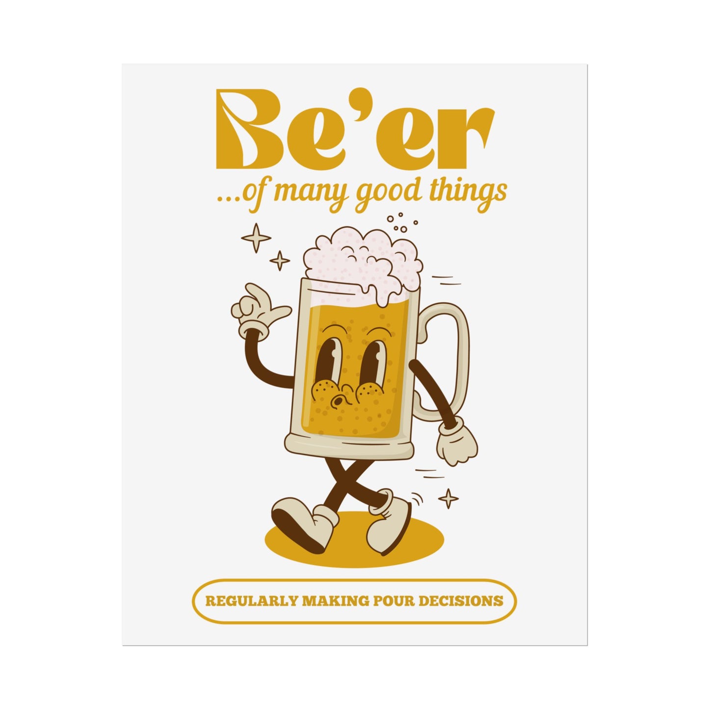 Ground Ginger Root Craft Beer Glass Alcohol Beverage Poster