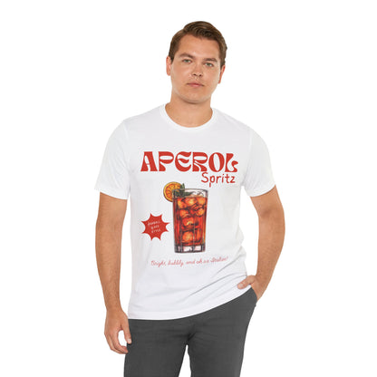 Aperol Spritz Cocktail Bar Drink T Shirt - UK